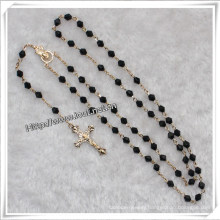 Multi Color Plastic Bead Religious Rosary (IO-cr319)
